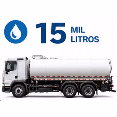Caminhão de água potável 15 litros